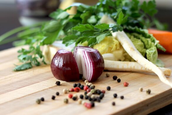 Diverse culinary offerings at a UK food festival