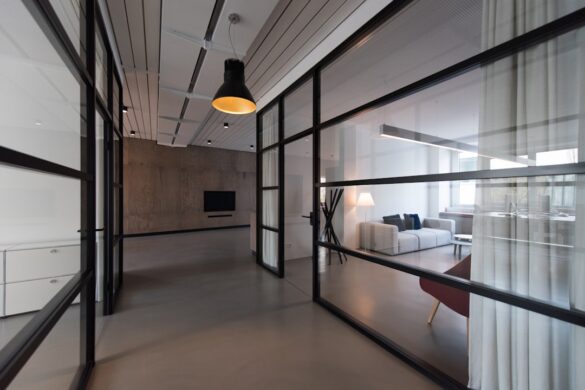 Elegant interior of Chapter One restaurant in Dublin