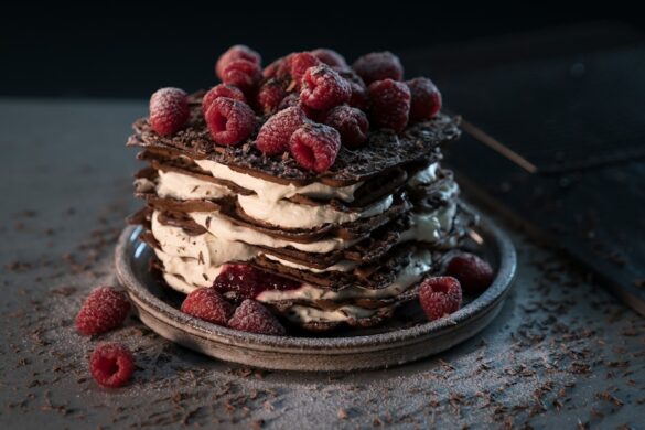 Decadent Sticky Toffee Pudding on a plate