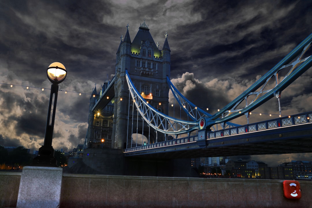 Theatre lights of London's West End