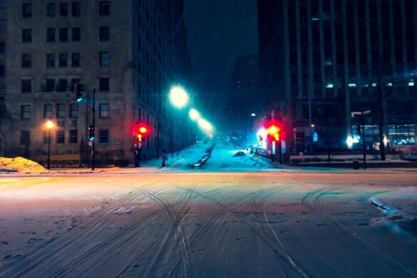 Skyline of Montreal city