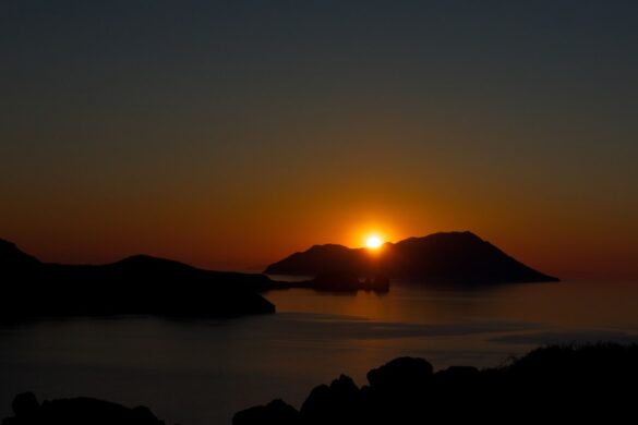 Stunning Okarito Lagoon during sunset