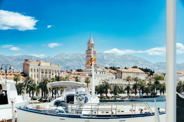 Waterfront view from Split.