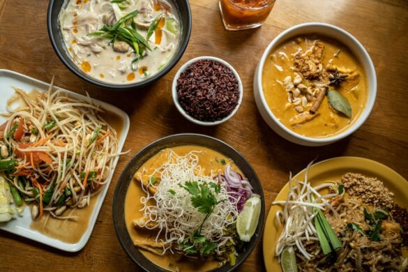 Delicious Pad Thai on a plate
