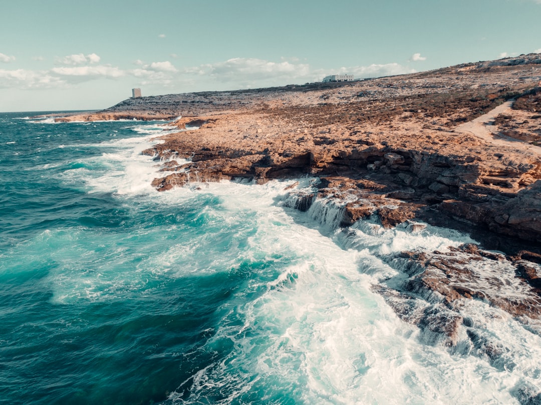 Malta landscape with ancient architecture.