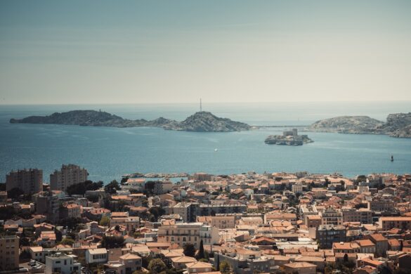 Charming streets of Le Panier in Marseille