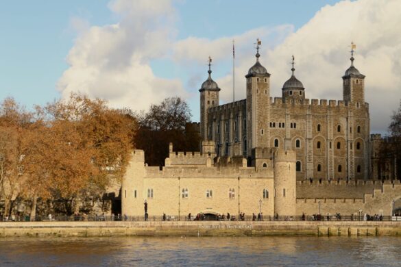 View of the Tower of London