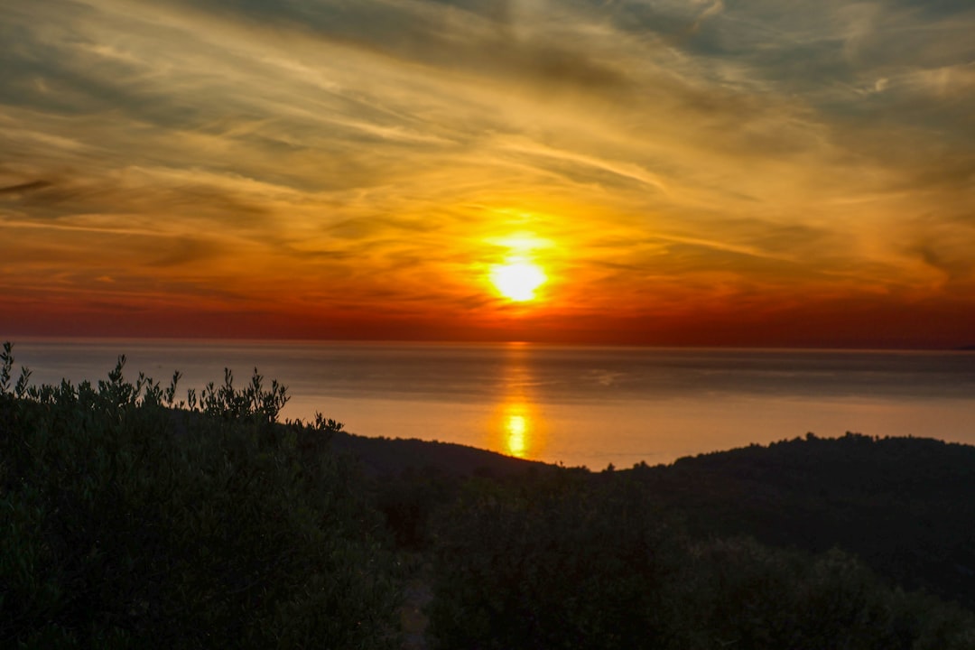 Beautiful hidden beach in Croatia