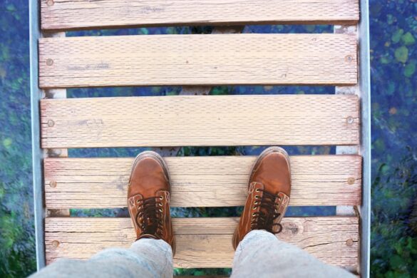 Historical bridge in Besalú Spain