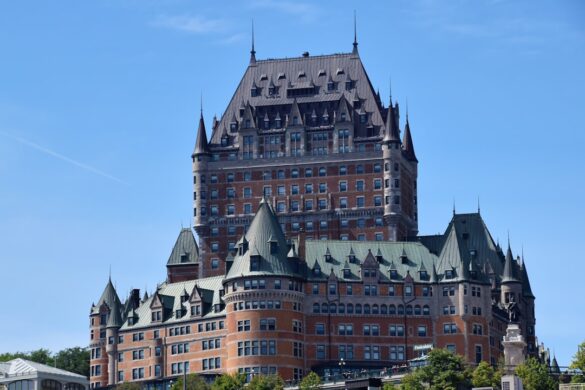 Historic view of Quebec City.