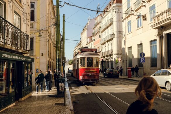 Vibrant nightlife in Lisbon