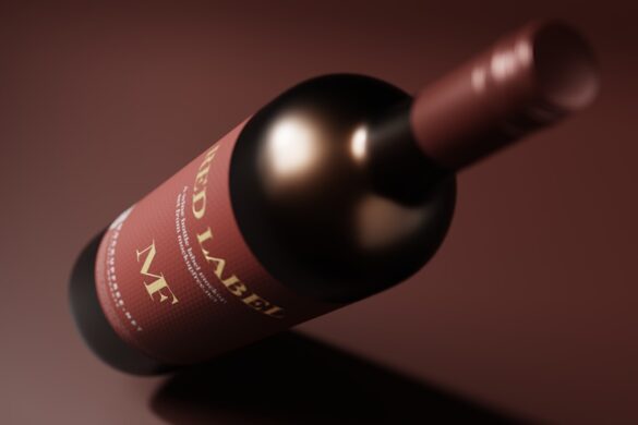 Wine glasses with Croatian wine