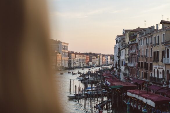 Sunset in Venice