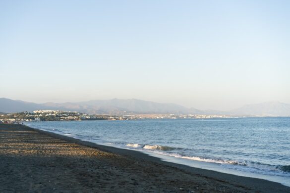 Colorful parade during Spanish festival