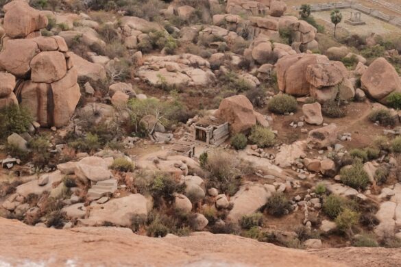 Ancient ruins of Hampi, Karnataka