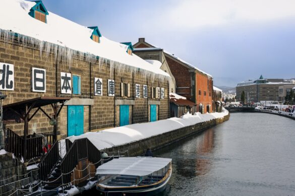 Otaru ice and light displays
