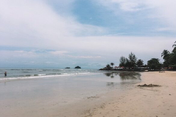 Popular beach spot in Phu Quoc Island