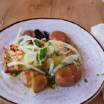 Traditional Bacalhau à Brás plate.