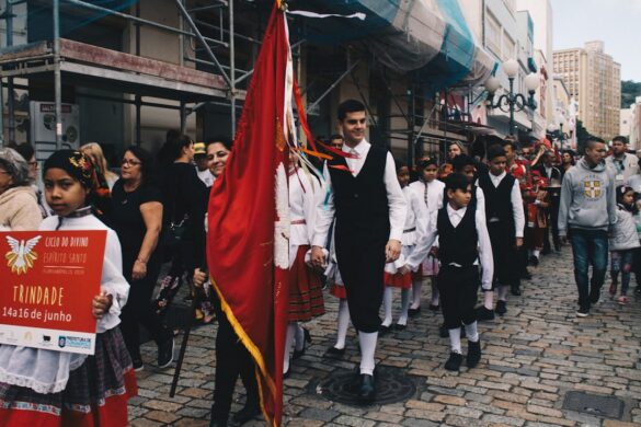 Parade at the Queenstown Winter Festival