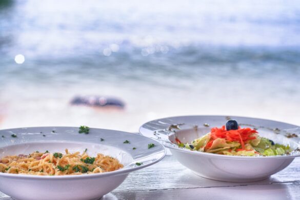 Delicious seafood cuisine from Maldives festival feast