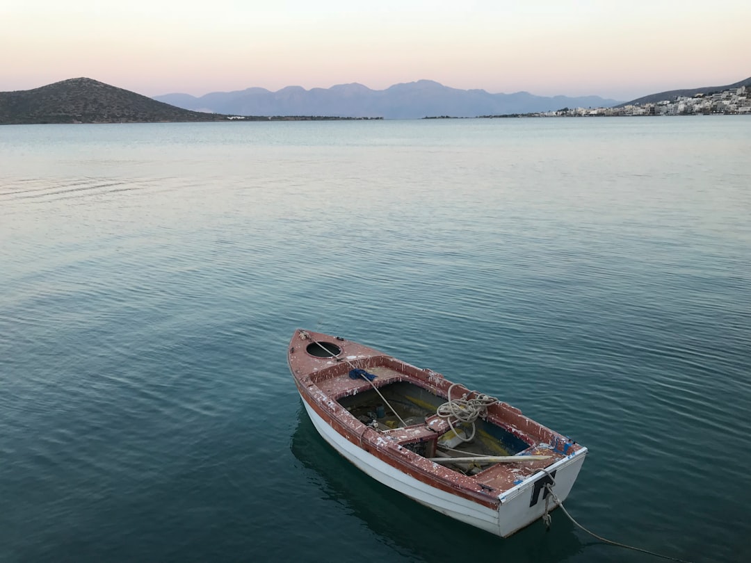 Sailboats in beautiful Greek waters.