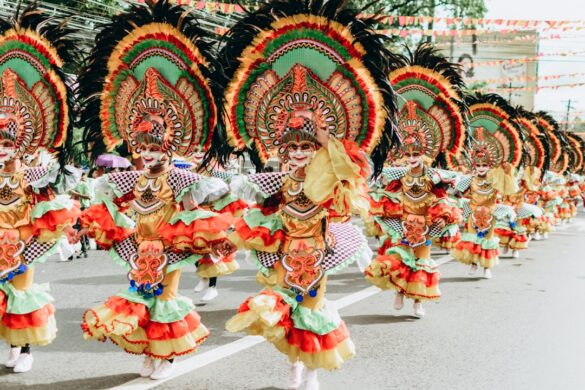 Local festival celebrating Mexican culture in Tulum.