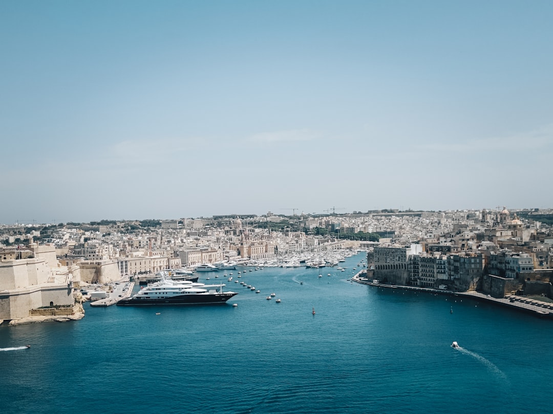 Scenic view of Valletta cityscape