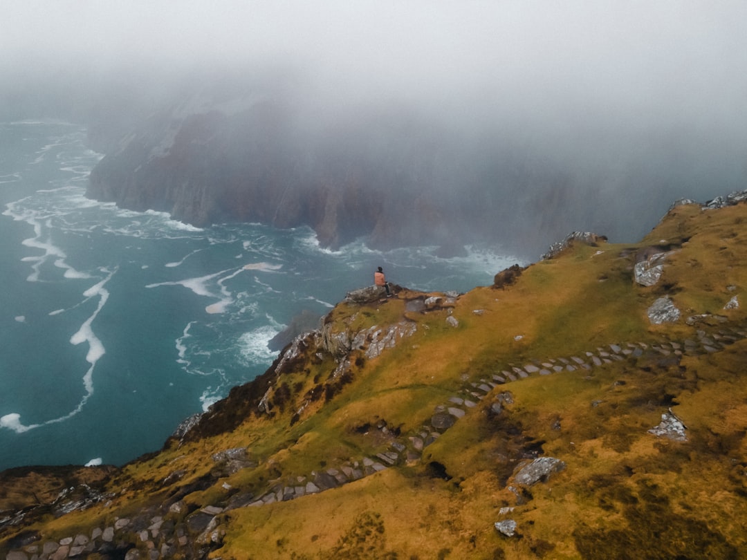A stunning view of Ireland's coastline.