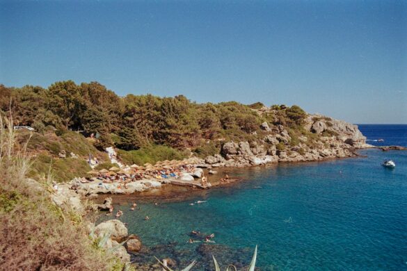 Beautiful beaches of Elba Island, Italy.