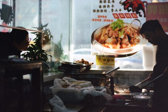 Steamed fish showcasing Cantonese style