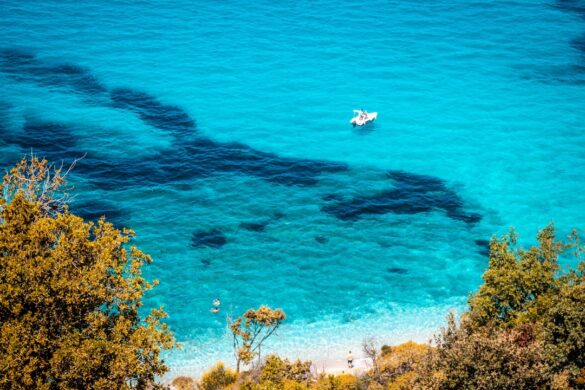 Turquoise waters of the Turkish coast