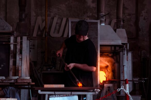 A chef demonstrates traditional tortilla making