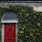 Picturesque view of ancient heritage sites in Ireland