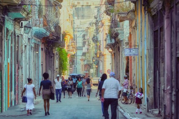 Streets of Little Havana in Miami