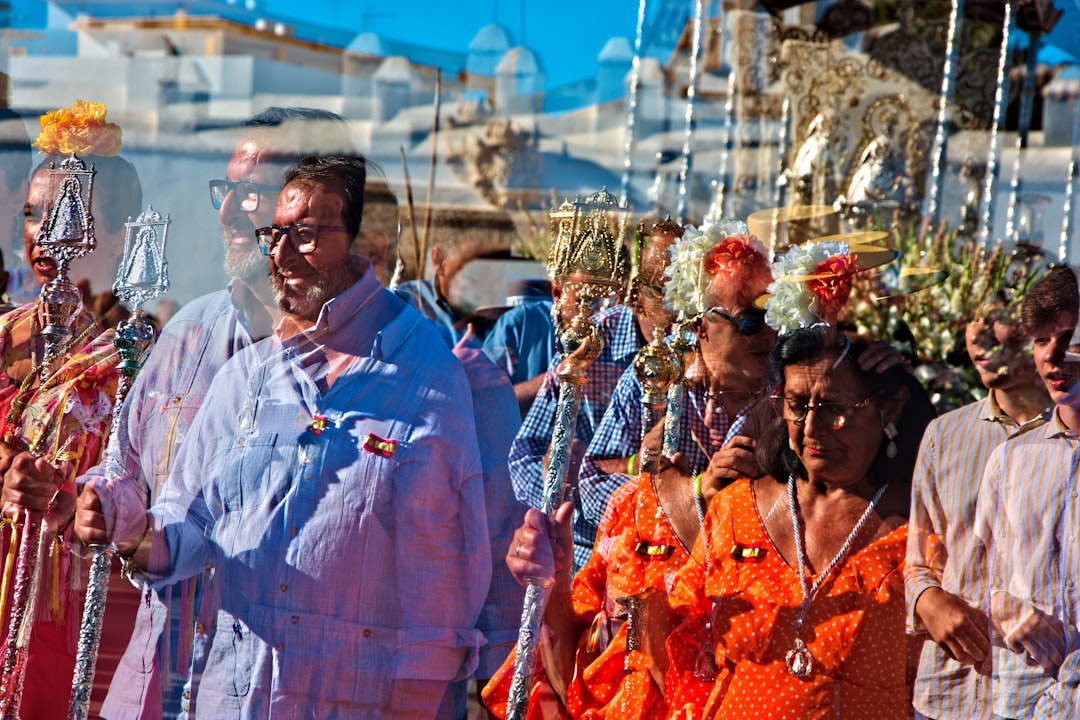 Traditional dances at the Imilchil Festival.