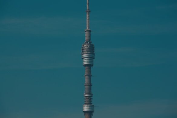 Canton Tower skyline view