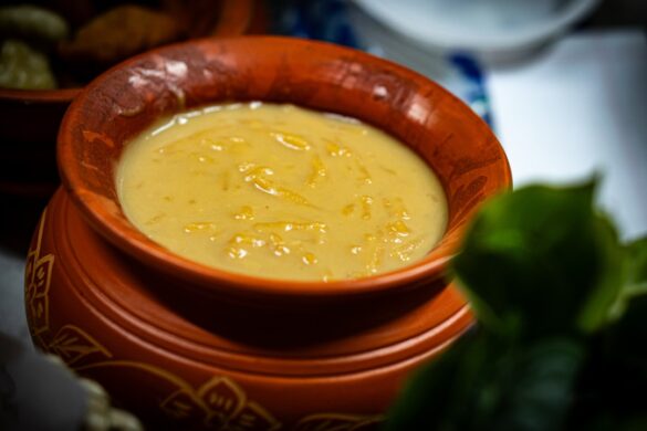 Traditional Moroccan Tagine served beautifully.