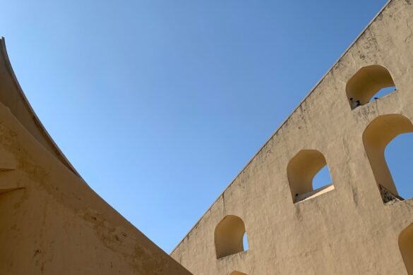 Pueblo-style buildings in Santa Fe