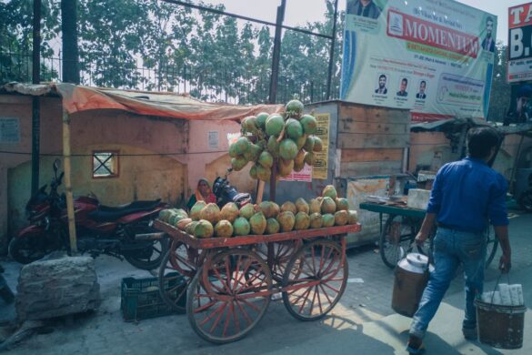 Typical South Indian breakfast with Masala Dosa