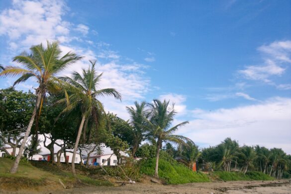 Breathtaking view of Huatulco Beach