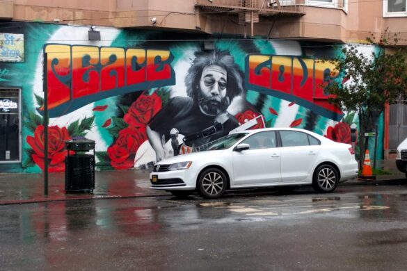 Melbourne vibrant street art scene