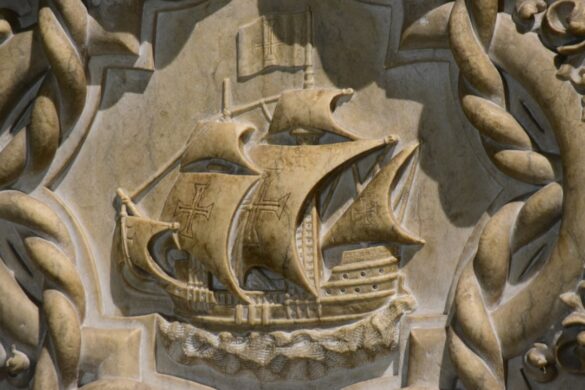 photo-1660906258842-4d40df7f5ac4.jpg Detailed stonework of Trim Castle.