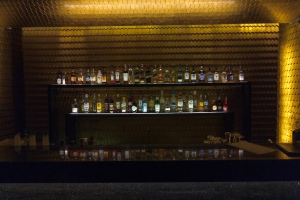 A platter of delicious Nanaimo Bars.