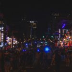 Lively nightlife scene in New Orleans