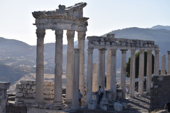 The ancient ruins of Ephesus.