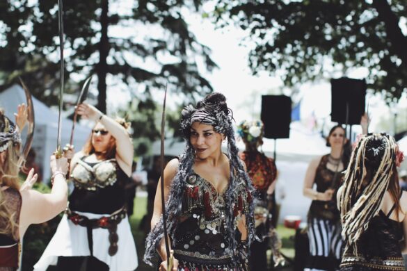 Maori cultural performance with a haka dance demonstration