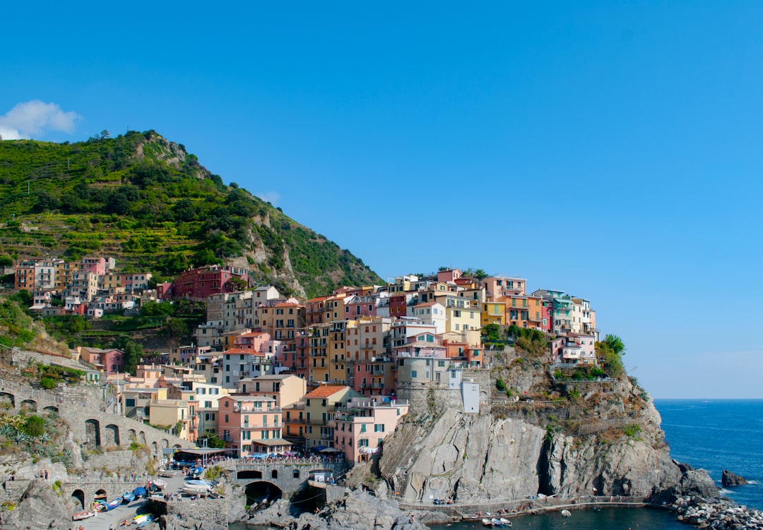 Charming coastal town in Italy