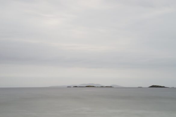 Sea view from the Island of Hvar.