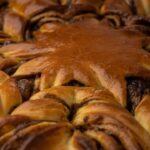 Various desserts displayed at the pastry festival