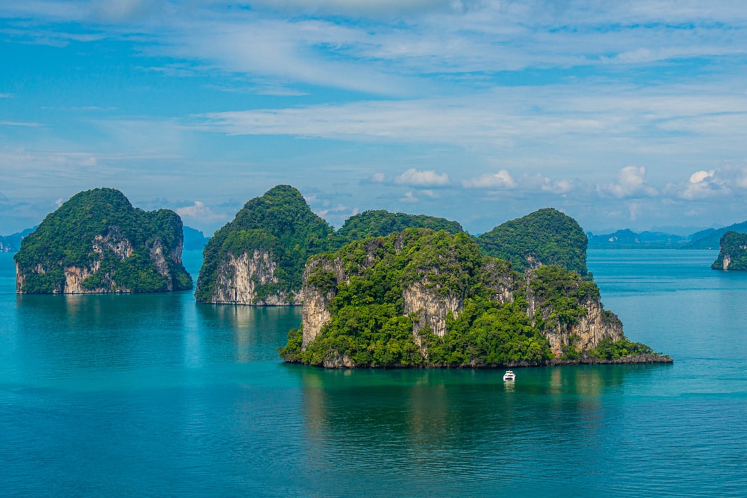 Capture of Thailand's scenic islands